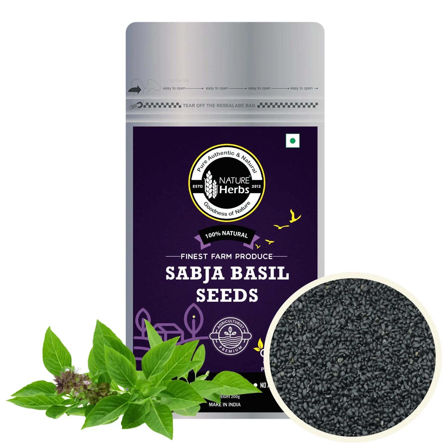 sabja seeds are from which plant Sabja Seeds