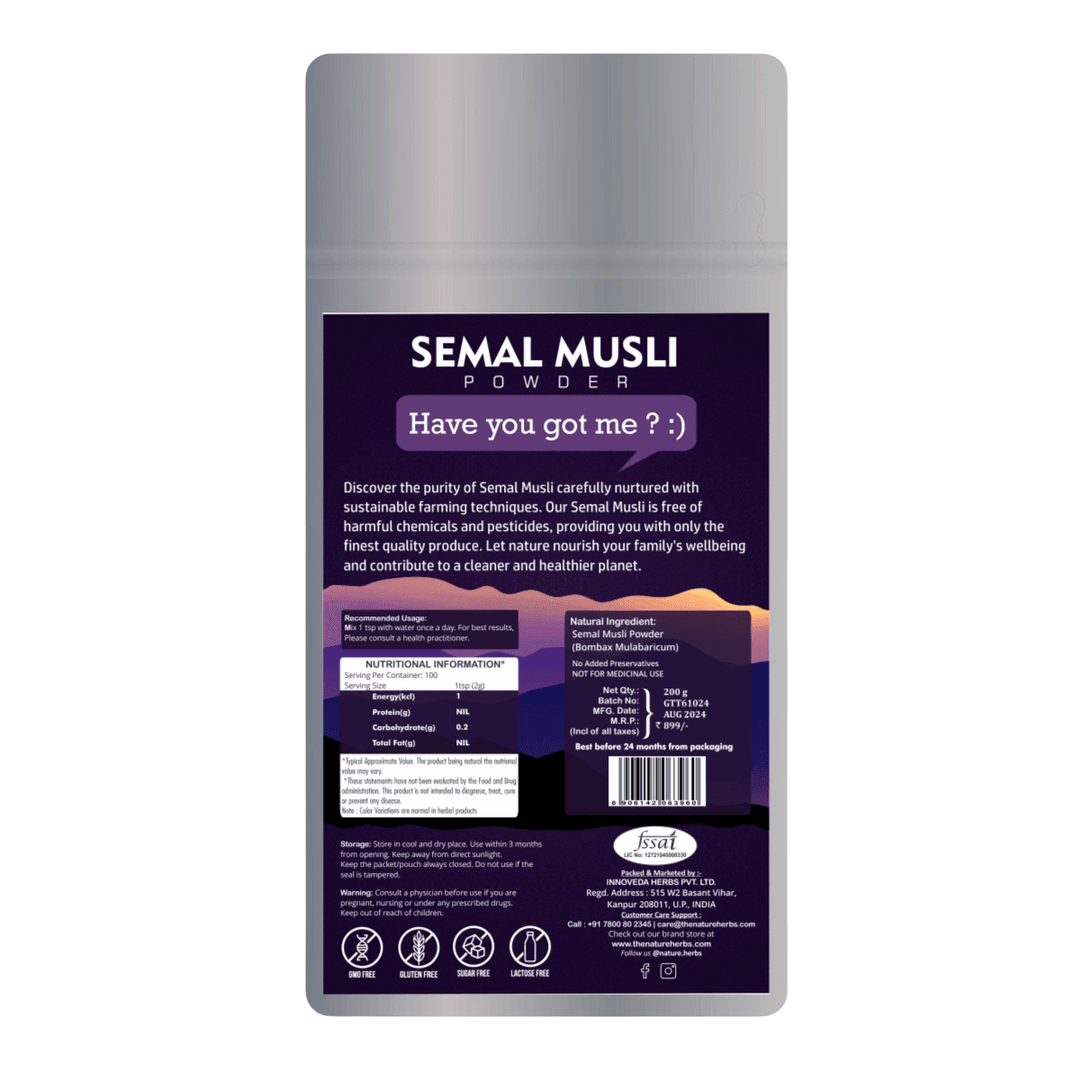 Semal Musli Powder - INNOVEDA