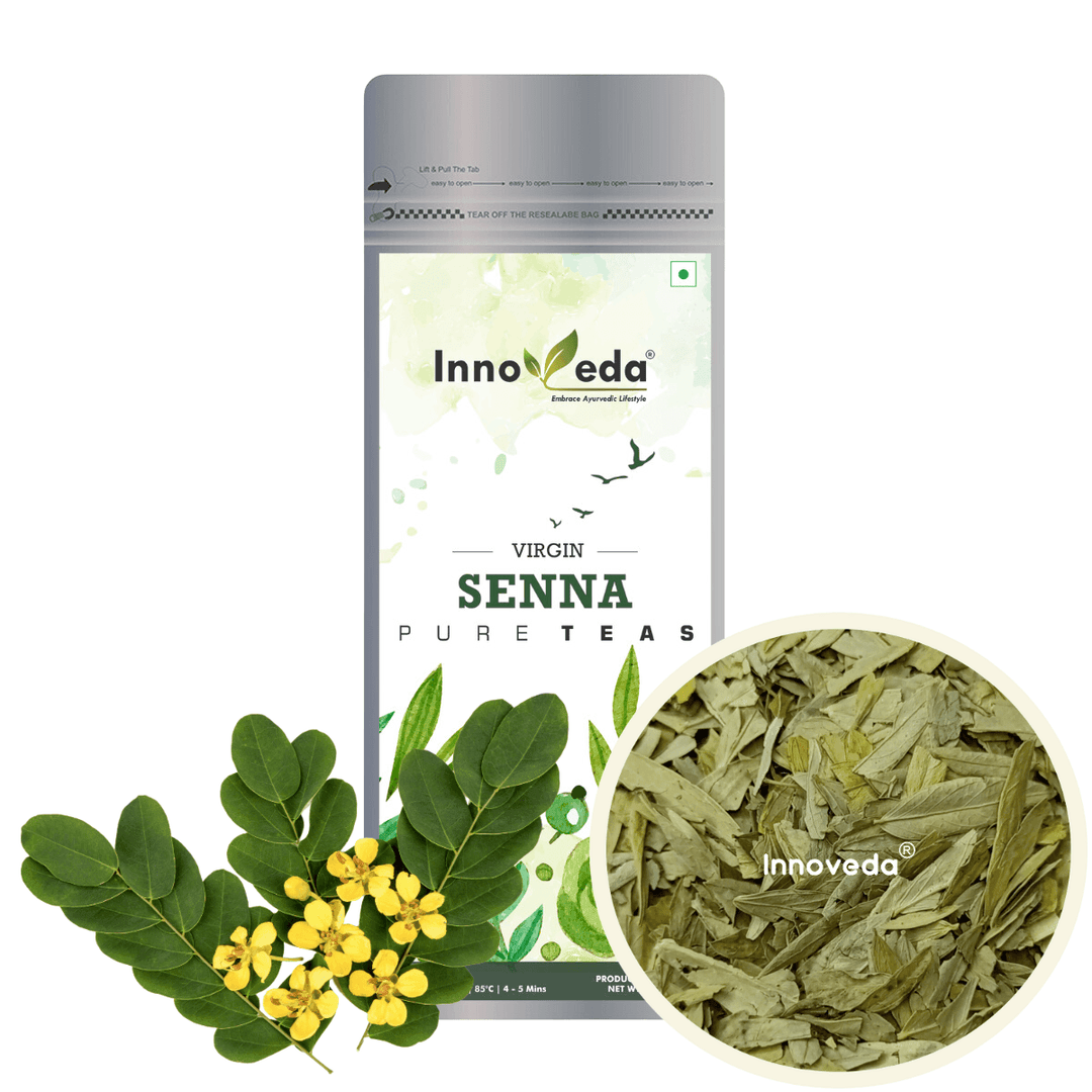 Senna Pure Leaves For Digestion Support (30 Tea Cups) 50 Grams - INNOVEDA