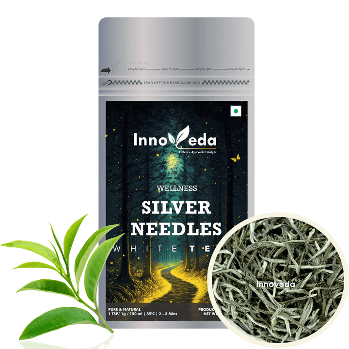 Silver Needle White Tea (25 Tea Cups) 28 Grams - INNOVEDA