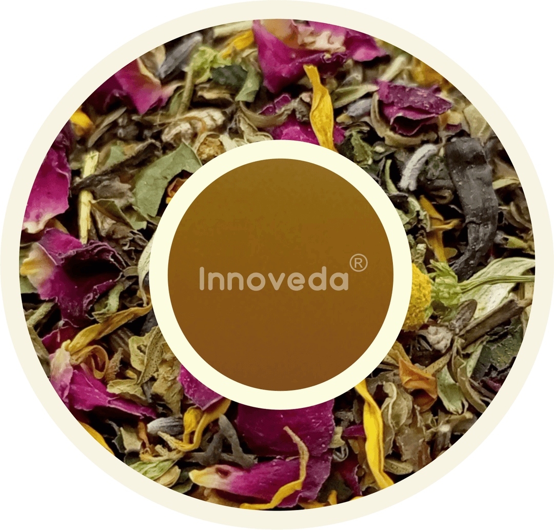 Skin Glow Tea - Helps in Skin Nourishment & Open Pores (30 Tea Cups) 60 Grams - INNOVEDA