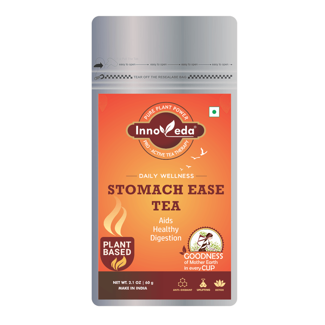 Stomach Ease Tea - Digestion Tea help with Constipation, Bloating & Gas - INNOVEDA