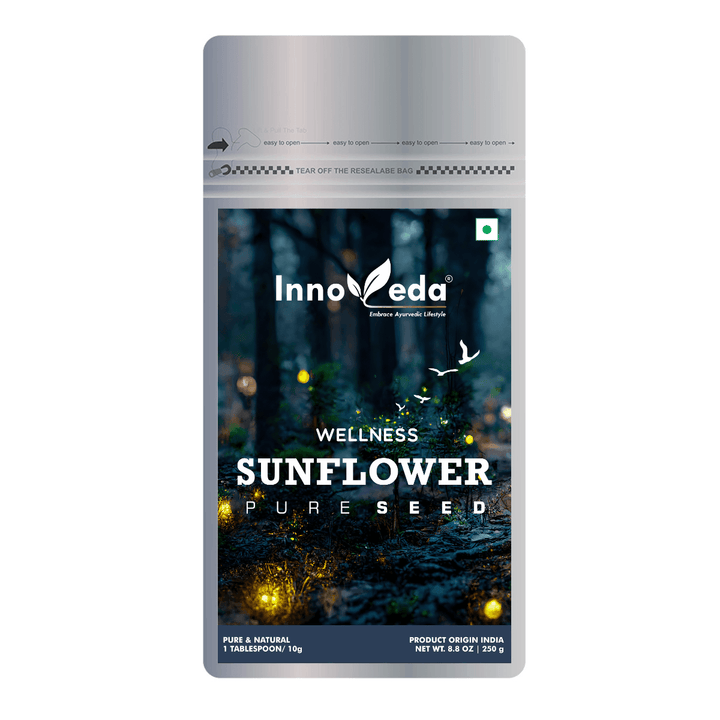 Sunflower Seeds Rich in Folate & Selenium 250 Grams - INNOVEDA