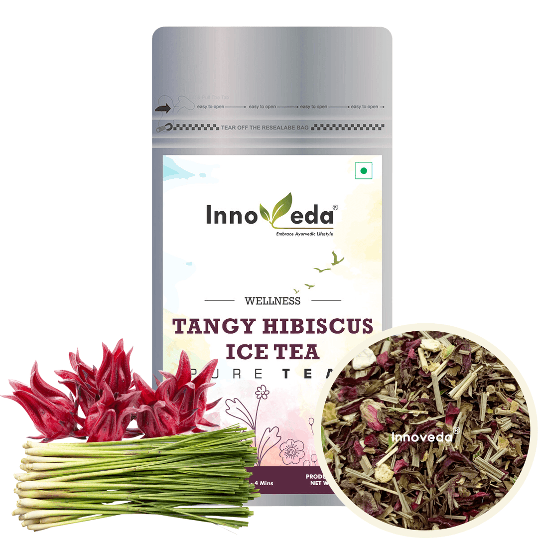 Tangy Hibiscus Ice Tea (50 Tea Cups) 100 Grams - INNOVEDA