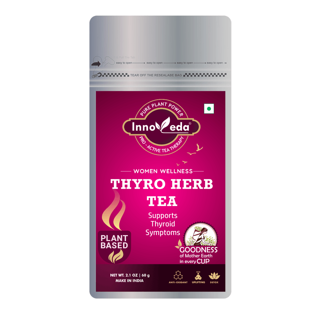 THYRO Herb Tea Helps balance TSH, T3 and T4 levels - INNOVEDA