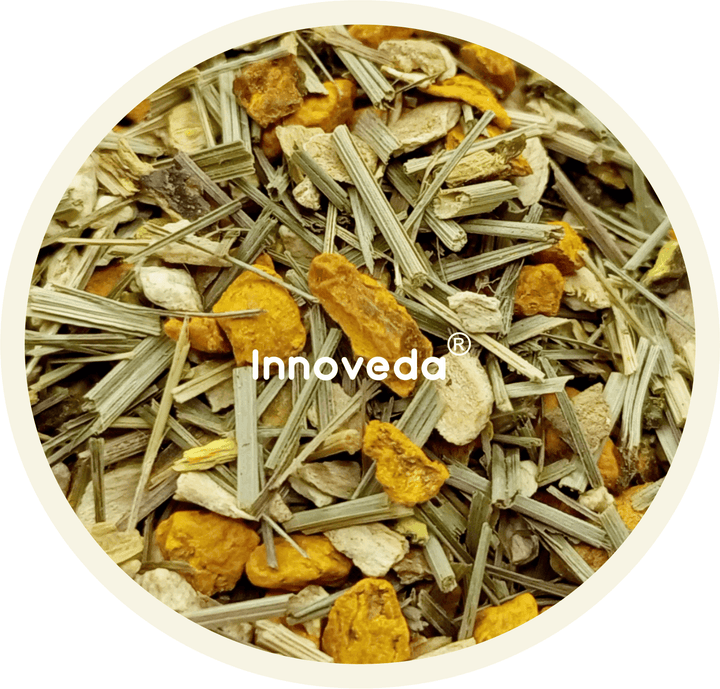 Turmeric Ashwagandha Tea (50 Tea Cups) 100 Grams - INNOVEDA