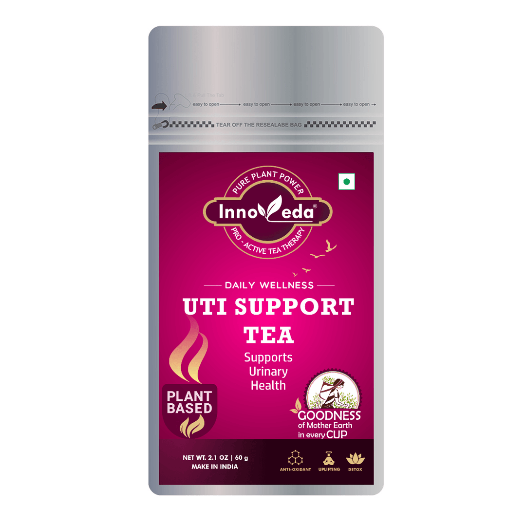 UTI Support Tea With Golden Seal, Echinacea, Juniper Berry, and Cornsilk - INNOVEDA