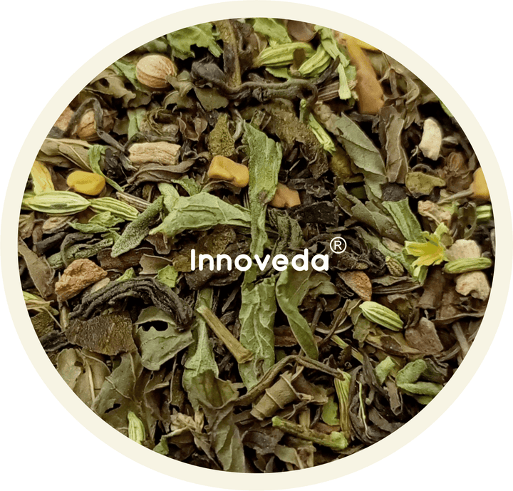 Vata Dosha Tea Helps balance Bio Energy (50 Tea Cups) 100 Grams - INNOVEDA