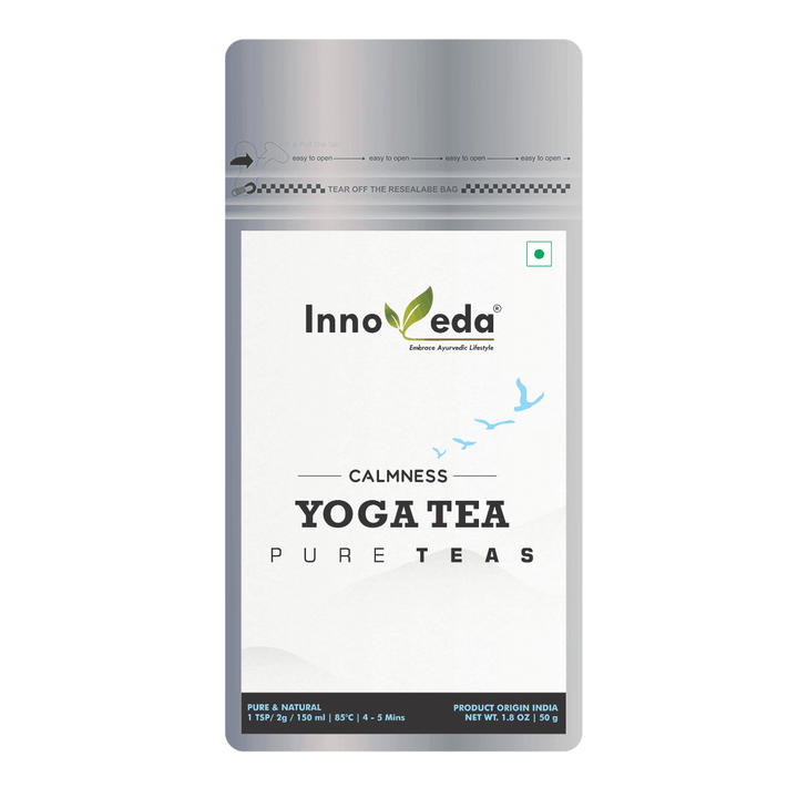 Yoga Tea For Calmness & Focus (30 Tea Cups) 50 Grams - INNOVEDA