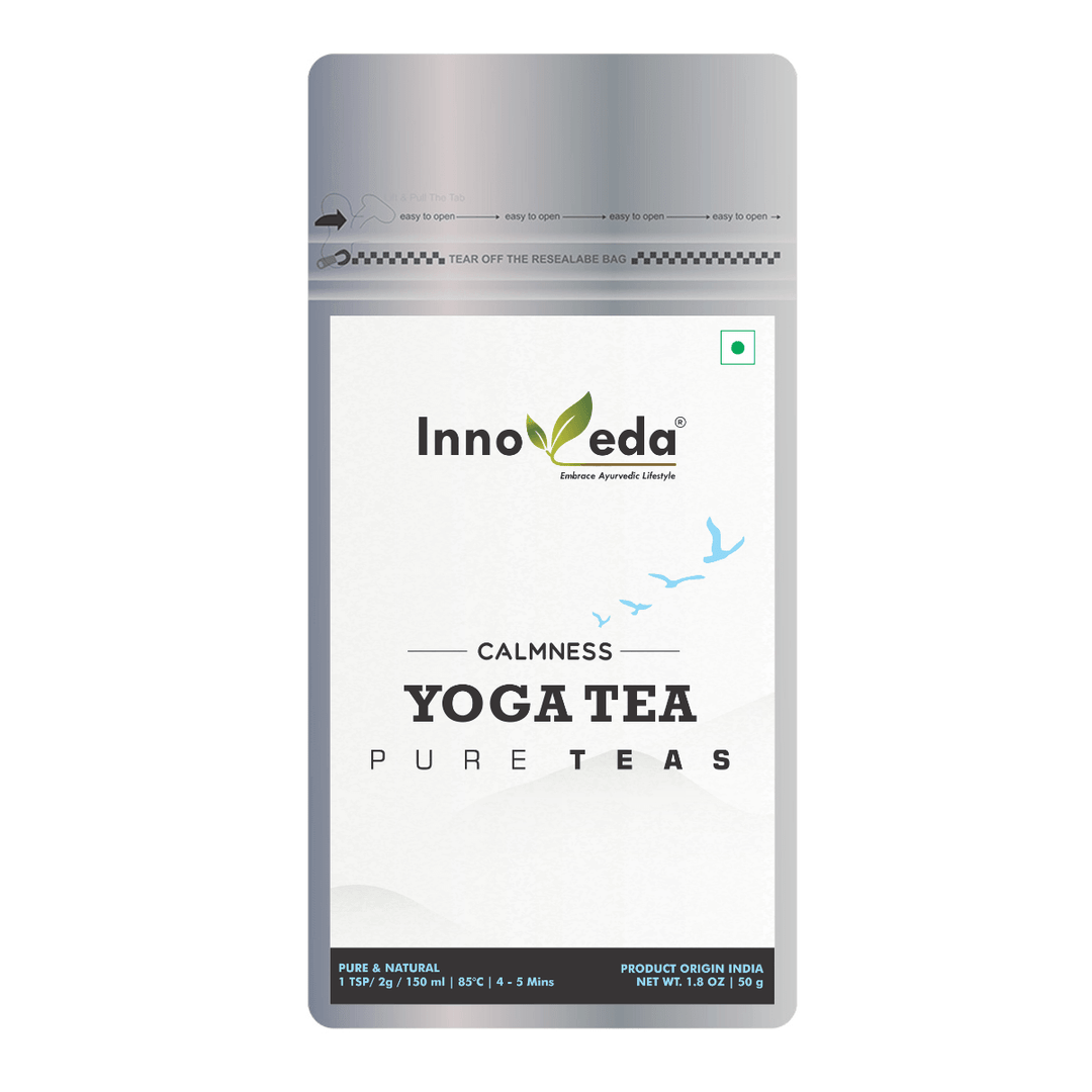 Yoga Tea With Lemon Balm, Valerian, St John's Wort & Ashwagandha - INNOVEDA