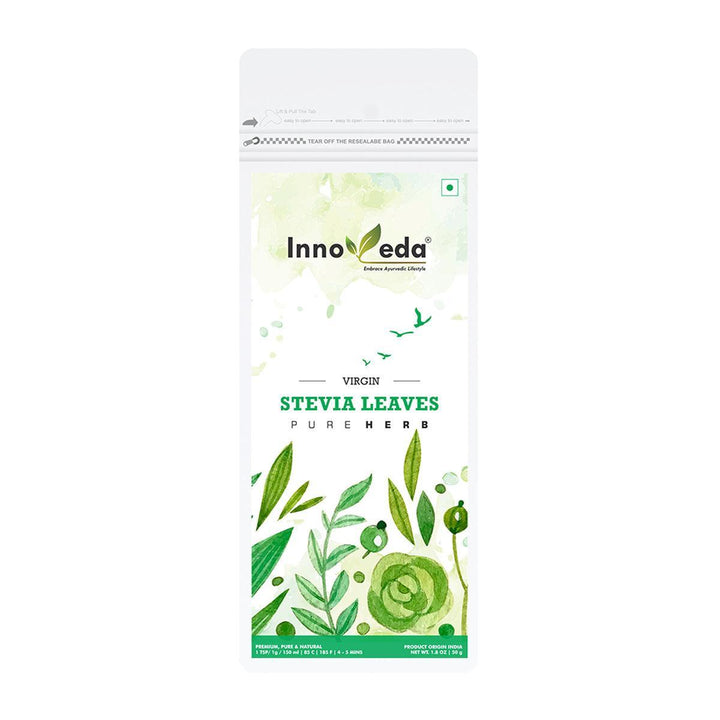 Stevia Pure Leaves (30 Tea Cups) 50 Grams - INNOVEDA